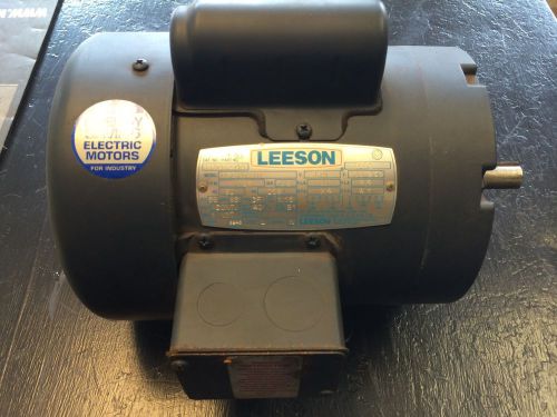 Leeson c6c17fb1e 110012.00 1/2hp 208-230v-ac 1725rpm 56c 3ph ac motor d442741 for sale