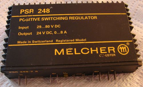 Melcher PSR 248-7 Positive Switching Regulator