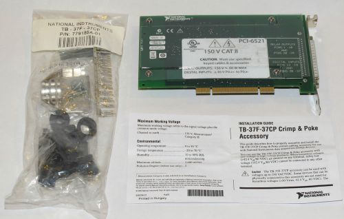 National instruments pci-6521 relay / digital input card for sale