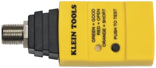 Klein tools vdv512-057 coax explorer tester tests and verifies coaxial new for sale