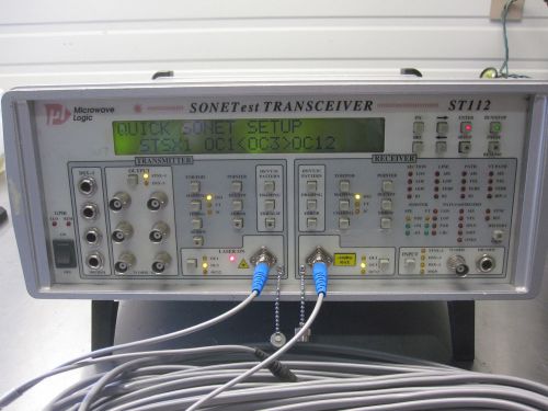 Tektronix Microwave Logic Sonetest Transceiver ST112E OC3 FC Used