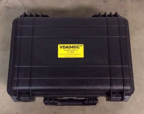Bierer &amp; Associates VDA040C Analog Voltage Detector 0-40kV Meters Mint PG&amp;E Test