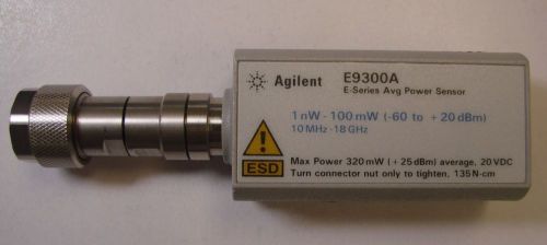 Agilent E9300A 10MHz-18GHz E-Series AVG Power Sensor Type N