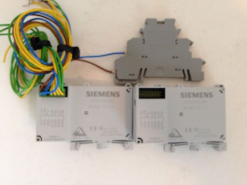Siemens 3SF5500-0BC Command Output AS-I Module LOT OF 2 Used