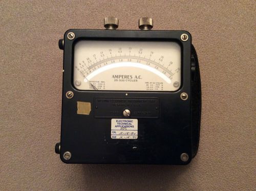 Weston Bakelite Antique AC Amp Meter