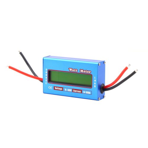 100a 60v dc rc helicopter airplane battery power analyzer watt meter balancer fe for sale