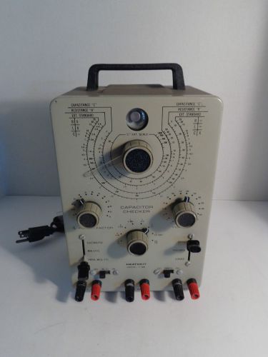 Vintage HEATHKIT MODEL IT-28 CAPACITOR CHECKER POWER-VOLTAGE CHECK Fast Shipping