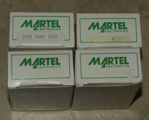 Four (4) Martel DPM Digital Panel Meters, New in box  eBay