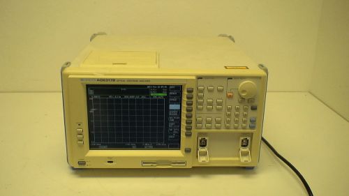 Ando aq6317b 600-1750 nm,  45 db - 70 db  optical spectrum analyzer w/ gpib, fc for sale