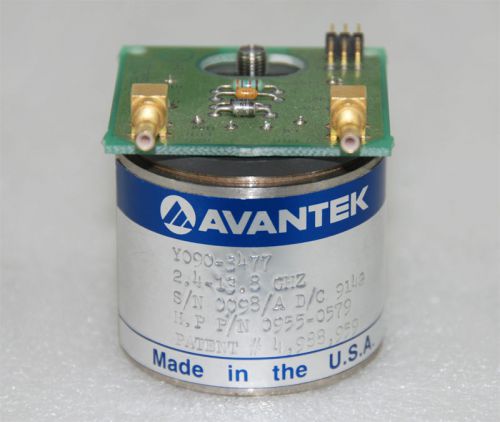 AVANTEK Y090-3477 YIG TUNED OSCILATOR, 2.4 ~ 13.8 GHz