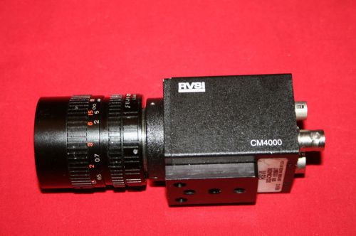 RVSI Machine Vision CCD Camera CM4000 Rev C with Fujinon 1:1.4/25mm lens