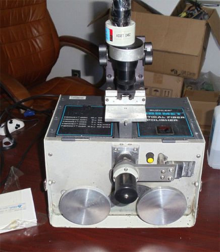 Polish machine Buehler with inspection microscope working fine