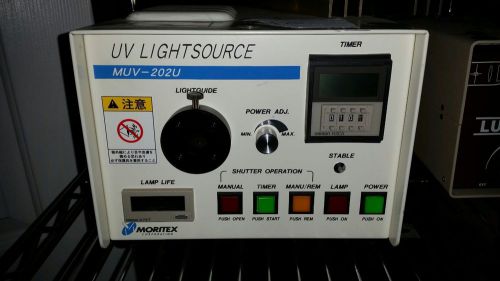 MORITEX UV LIGHT SOURCE MODEL MUV-202U