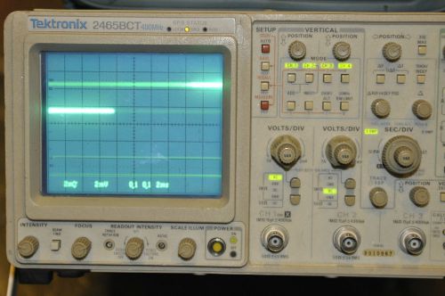 Tektronix 2465bct 400mhz 4ch oscilloscope for sale