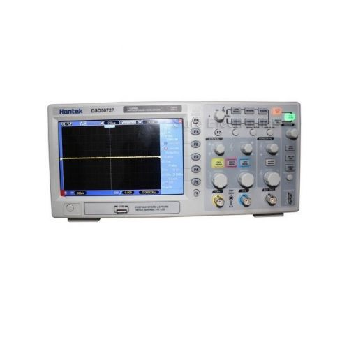 Hantek dso5072p digital oscilloscope 2channels 70mhz 1gs/s 7&#039;&#039; tft w for sale