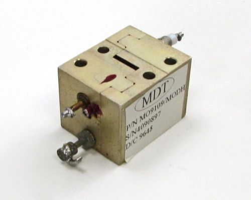 Mdt mo9109/modh varactor tuned gunn oscillator - wr-42, 23.98-24.62, +8 dbm po for sale
