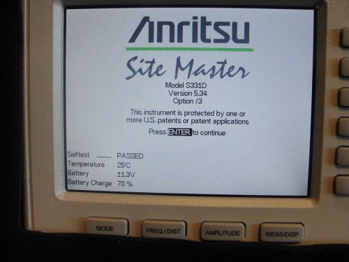 Anritsu s331d with color screen for sale