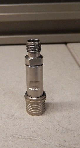 HUBER + SUHNER 33_QMA-PC-50-1/1-_NE 23017488 COAXIAL ADAPTER 985