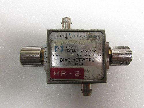 11590B HP AGILENT RF AND DC BIAS sensing NETWORK 1-12.4GHz DC to BNC Female