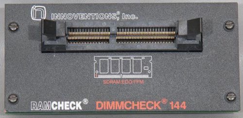Innoventions RAMCheck DIMMCheck 144 INN-8668-1 SDRAM/EDO/FPM Memory Test Module