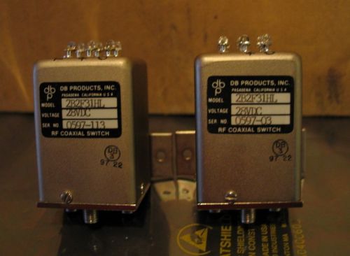 DBP 2B2F31HL SPDT Switch, DC-18 GHz 28VDC SMA Female Pair