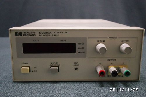 *tested*  hp/agilent e3615a dc power supply 60w, 20v, 3a for sale