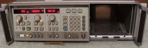 Hp - agilent 8350a sweep oscillator mianframe w/ manuals! calibrated ! for sale