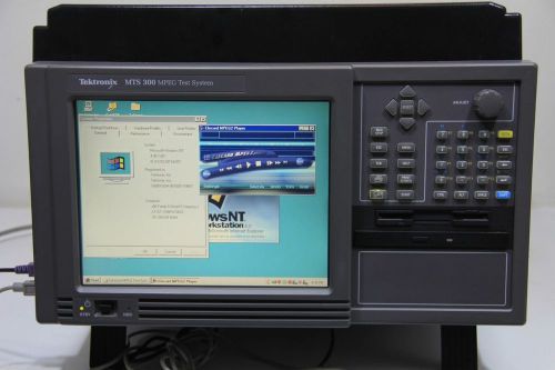 Tektronix mts300 mpeg test system (asi-bnc/lvds) mpeg realtime test system for sale