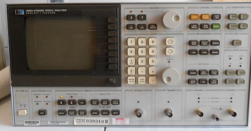 Hewlett Packard 3562A Dynamic Signal Analyzer