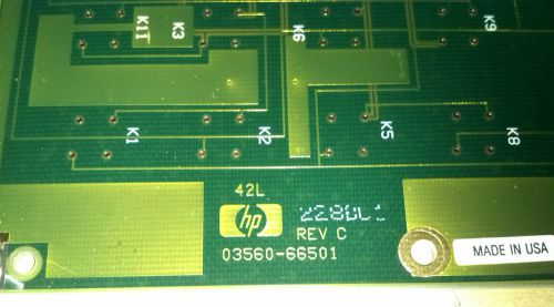 03560-66501 PCB board for HP 3560A Spectrum Analyzer