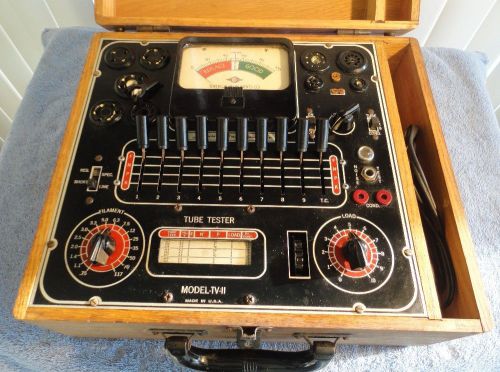 SUPERIOR TV-11 TUBE TESTER  FOR PARTS OR REPAIR