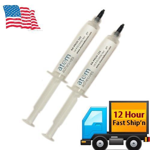 FDA Food Grade Epoxy Two Part Plastic Syringe Kit Set 40gm 1:1 Mix Ratio 1.4 oz