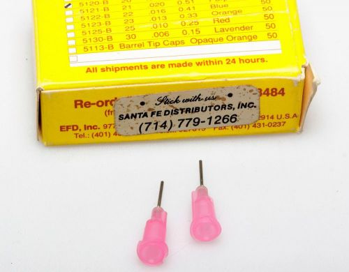EFD 5120-B Dispensing Needle Tips 20ga x 1/2&#034; luer lock 50pcs