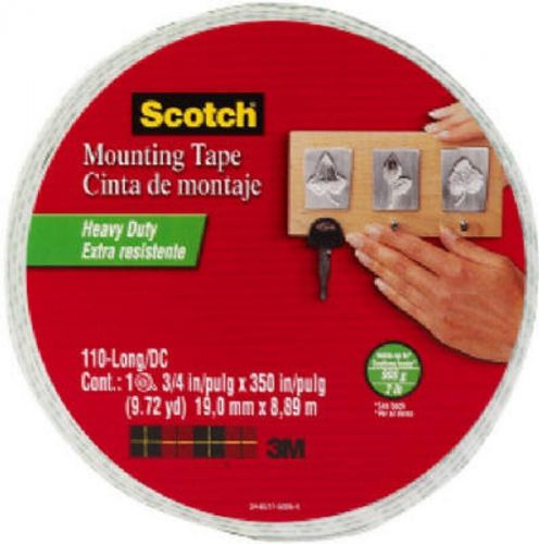 3M Scotch .75 x 350&#034;, Mounting Tape 110-LNG-HNG