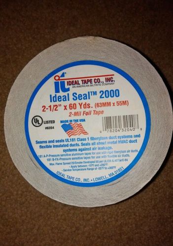 Ideal seal 2000 &gt; american biltrite co. &gt; 2-mil aluminum tape  * free shipping * for sale