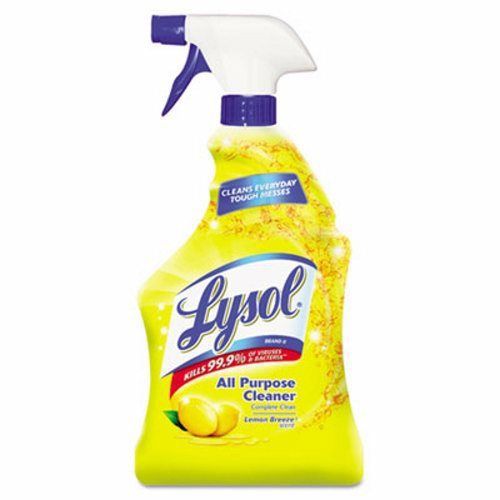 Lysol Brand All-Purpose Cleaner, Lemon, 12 - 32 oz Spray Bottles (RAC75352CT)