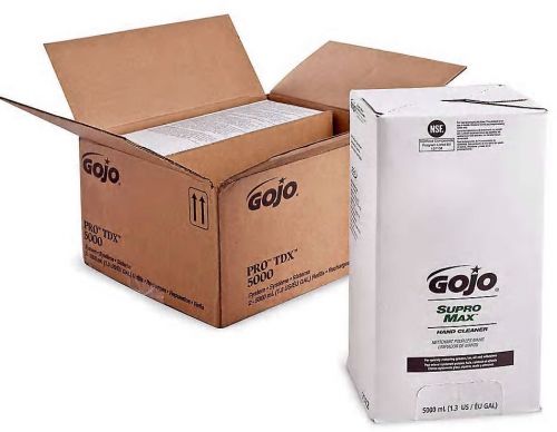 2 pack gojo supro max hand cleaner refill ml herbal beige 7572-02 for sale