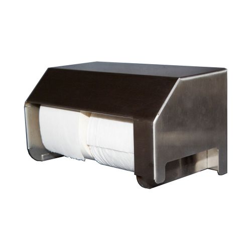 Heavy Duty Stainless Steel Toilet Paper Dispenser - 2 Roll