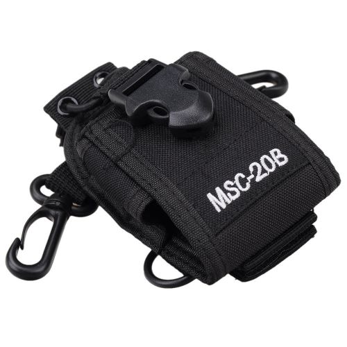 Radio holder pouch case adjustable shoulder strapfor walkie talkie msc-20b model for sale