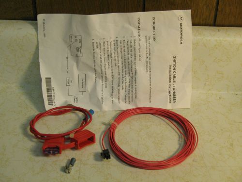 New motorola fkn4868a ignition cable for im1000 modem new in package! for sale