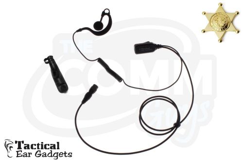 Quick release earpiece falcon lapel mic motorola xpr6380 xpr6350 xpr6550 radio for sale