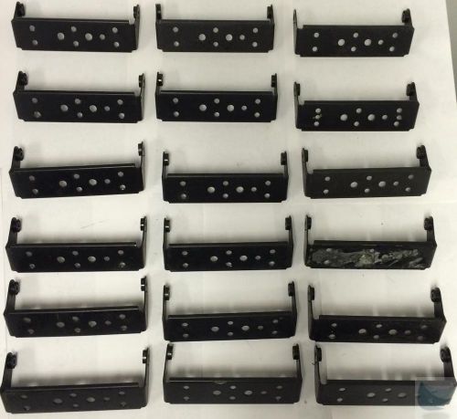 Lot of 18 used motorola mcs2000 control head mounting brackets 07d80127 for sale