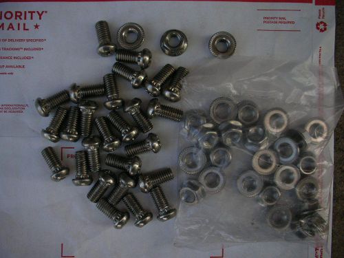 Stainless steel bolts 1/2-13 x 1 inch.27 bolts with nuts quantity 27 for sale