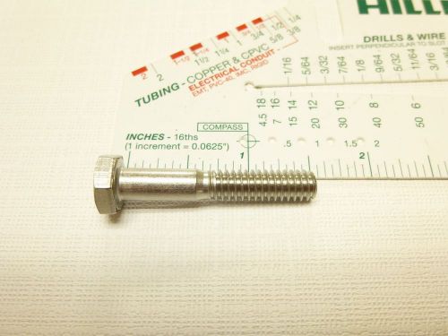 Stainless steel hex head bolt 1/4&#034;- 20 x 1-1/2&#034; 50pcs. clearance!!! for sale