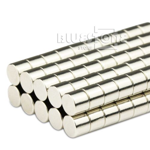 100pcs Strong Mini Round Disc Cylinder Magnets 5 * 4 mm Neodymium Rare Earth N50