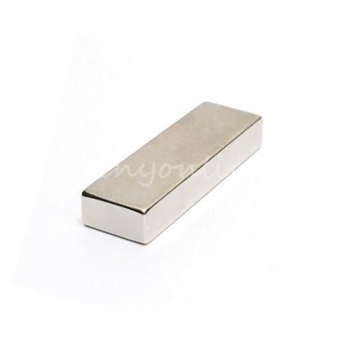 N52 Block Strong Fridge Magnet 60x20x10mm Neodymium Permanent Rare Earth Magnet