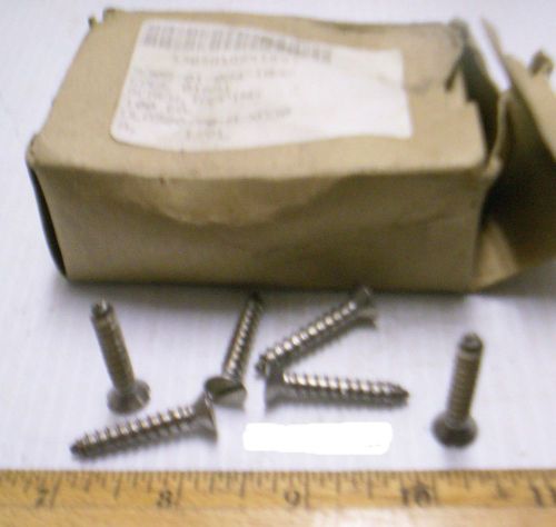 Box of woodford hardware stainless steel tapping screws for sale