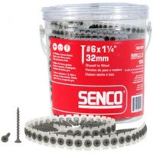 Scr drywll collated 1-5/8in senco screws-collated screw system 06a162p steel for sale
