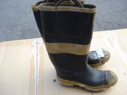 Ranger FIRE MASTER Firefighter Turn Out Gear Rubber Boots Steel Toe 6.0....R128