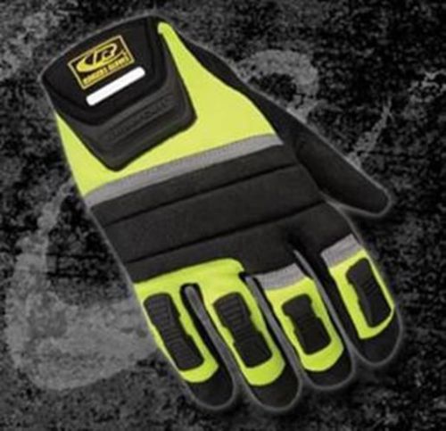 Ringers Gloves 347-10 Hi-Vis Rescue Gloves Large Yellow